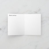 KlimaGeburtstagskarte Karte (Innenseite)