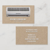 Klimagerät Visitenkarte (Vorne/Hinten)