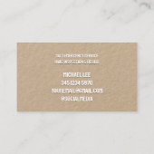 Klimagerät Visitenkarte (Rückseite)