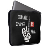 Klimaküche ist ein wahres Umweltbewusstsein Laptopschutzhülle (Vorne Rechts)