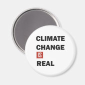 Klimaküche ist ein wahres Umweltbewusstsein Magnet (Vorderseite/Rückseite)