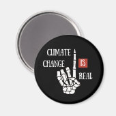 Klimaküche ist ein wahres Umweltbewusstsein Magnet (Vorderseite/Rückseite)