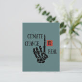 Klimaküche ist ein wahres Umweltbewusstsein Postkarte (Stehend Vorderseite)