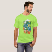 Klimapolitik jetzt T-Shirt (Vorne ganz)