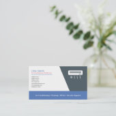 Klimareparaturkarte Visitenkarte (Stehend Vorderseite)