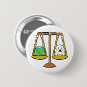 Klimaschutz Button (Vorne & Hinten)