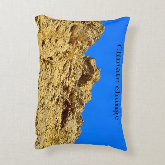 Klimaschutz Dekokissen (Rückseite(Vertikal))