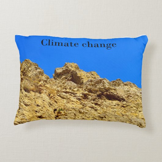 Klimaschutz Dekokissen (Rückseite)