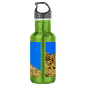 Klimaschutz Edelstahlflasche (Rückseite)