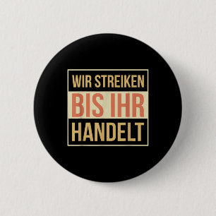 Klimaschutz Erde, Klimawandel, Umwelt Button