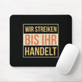 Klimaschutz, Erde, Klimawandel, Umwelt Mousepad (Mit Mouse)