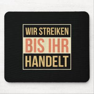 Klimaschutz, Erde, Klimawandel, Umwelt Mousepad