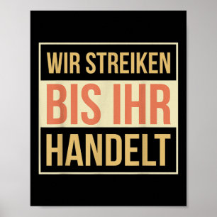 Klimaschutz, Erde, Klimawandel, Umwelt Poster