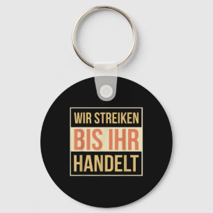 Klimaschutz Erde, Klimawandel, Umwelt Schlüsselanhänger