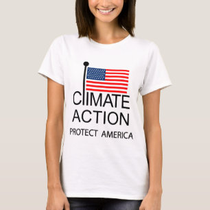 Klimaschutz für Amerika T-Shirt