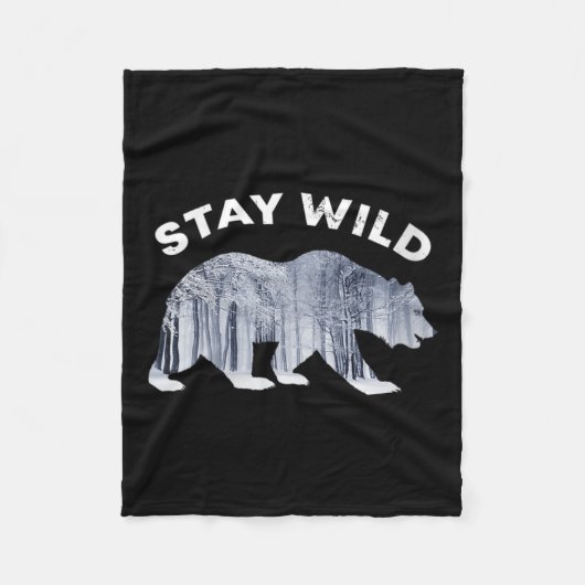 Klimaschutz für Frauen Fleecedecke (Vorderseite)