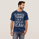 Klimaschutz gegen den Klimawandel T-Shirt (Vorne ganz)