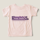 Klimaschutz ist Menschenschutz (Design Rückseite)