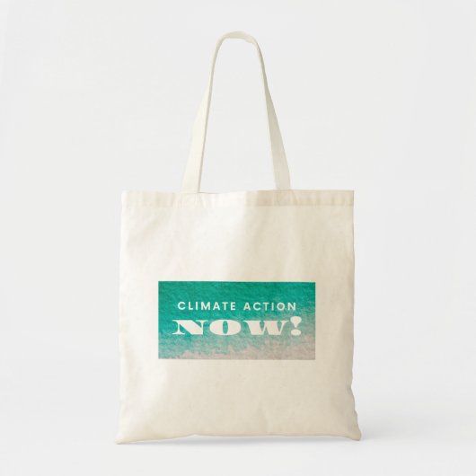 Klimaschutz jetzt auf Tasche (Vorne)