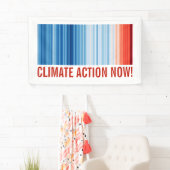 Klimaschutz jetzt! Globale Erwärmung Banner (Insitu)