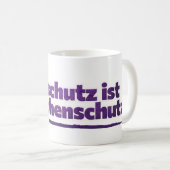 Klimaschutz Kaffeetasse (VorderseiteRechts)