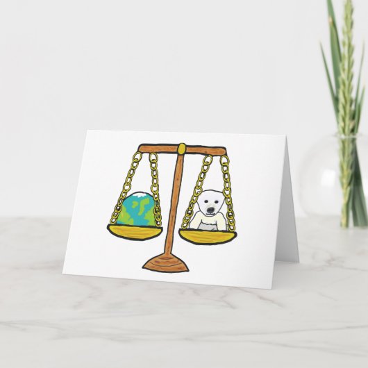 Klimaschutz Karte (Vorderseite)