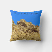 Klimaschutz Kissen (Rückseite)