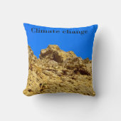 Klimaschutz Kissen (Vorderseite)