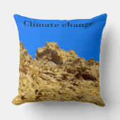 Klimaschutz Kissen (Vorderseite)