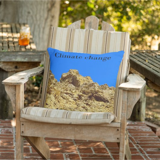 Klimaschutz Kissen (Stuhl )