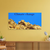 Klimaschutz Leinwanddruck (Insitu (Wohnzimmer))