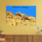 Klimaschutz Leinwanddruck (Insitu (Wohnzimmer))