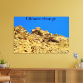 Klimaschutz Leinwanddruck (Insitu (Wohnzimmer))