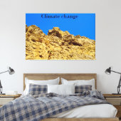 Klimaschutz Leinwanddruck (Insitu (Schlafzimmer))