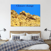 Klimaschutz Leinwanddruck (Insitu (Schlafzimmer))