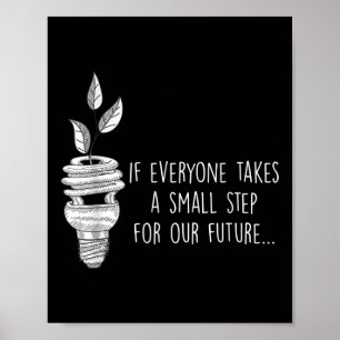 Klimaschutz, Naturschutz, Umwelt Poster