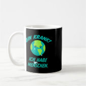 Klimaschutz Planet Erde Kaffeetasse (Links)
