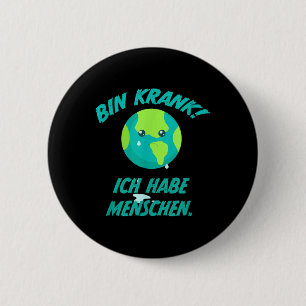 Klimaschutz Planet Erde Umweltschutz Button