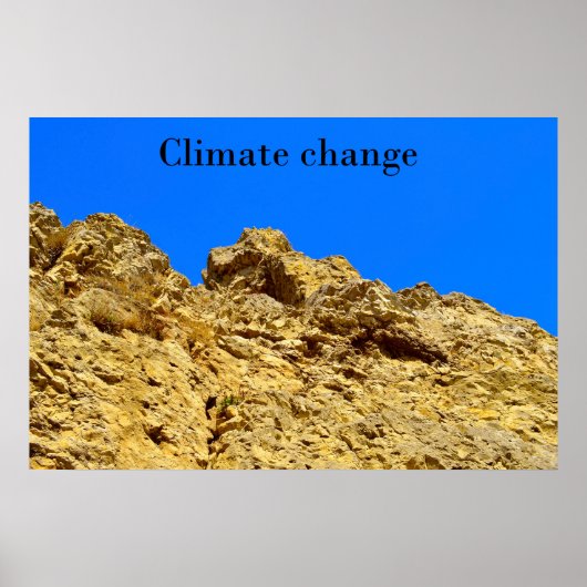 Klimaschutz Poster (Vorne)