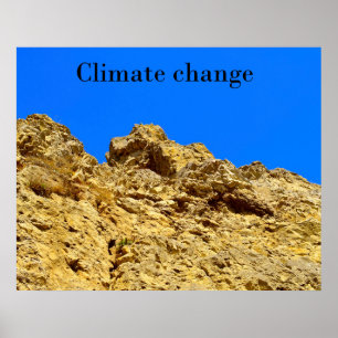 Klimaschutz Poster