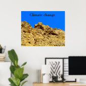 Klimaschutz Poster (Heimbüro)