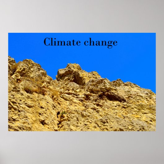 Klimaschutz Poster (Vorne)