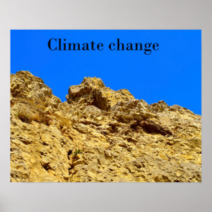 Klimaschutz Poster