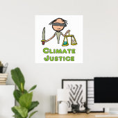 Klimaschutz Poster (Heimbüro)