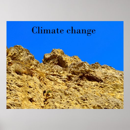 Klimaschutz Poster (Vorne)