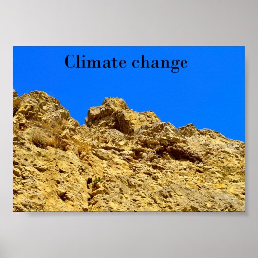 Klimaschutz Poster (Vorne)