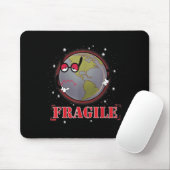Klimaschutz, sensibles Erdschutzgebiet und Hafen Mousepad (Mit Mouse)