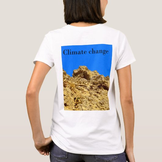 Klimaschutz T-Shirt (Rückseite)