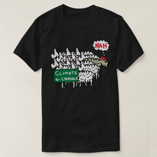 Klimaschutz T-Shirt (Design vorne)