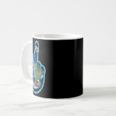 Klimaschutz - Tag der Erde Kaffeetasse (Vorderseite Links)